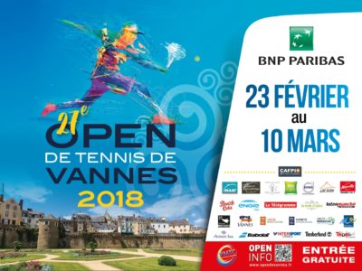 Open de vannes de tennis 2018