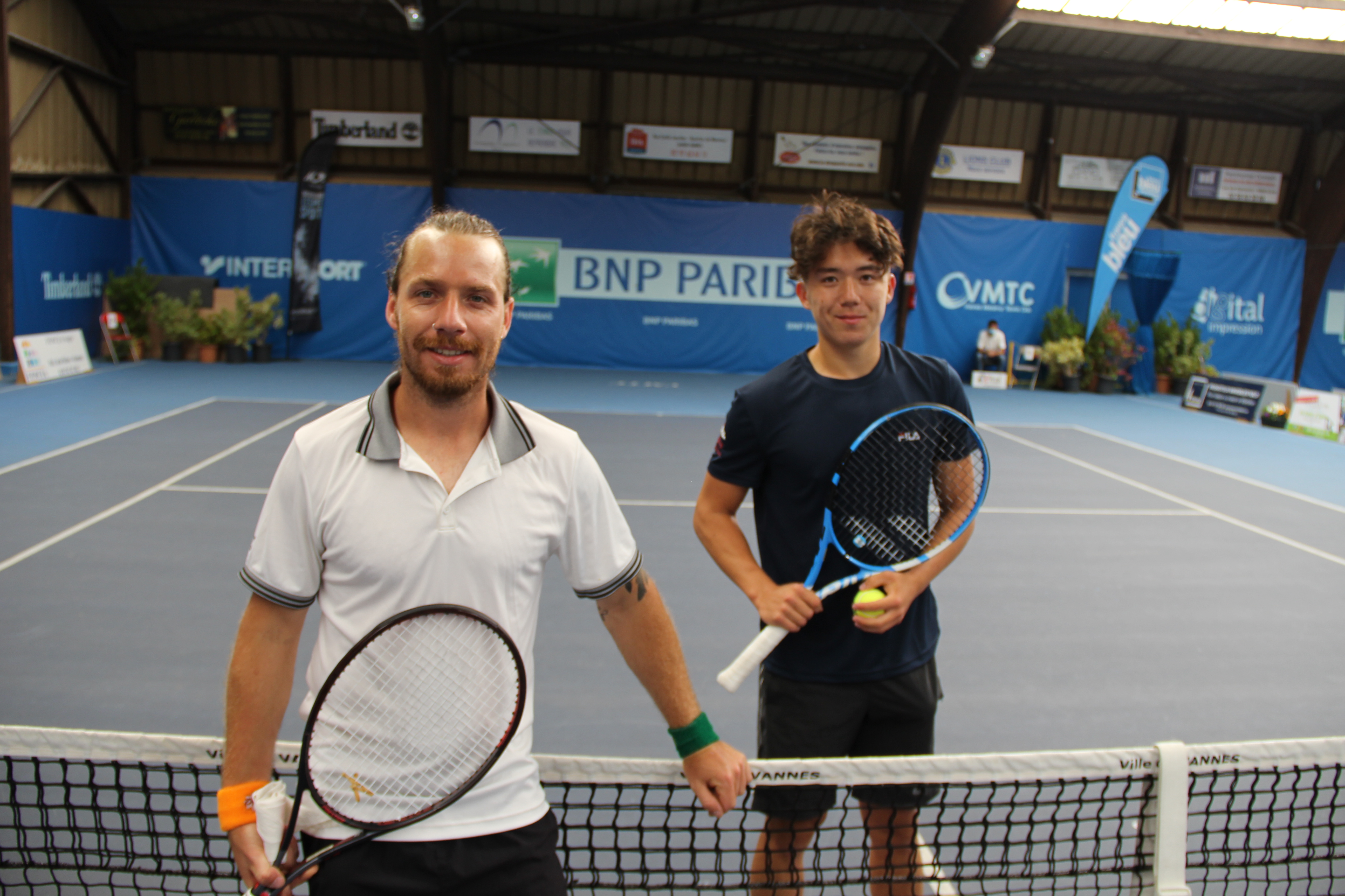 1ères balles à l’OPEN BNP Paribas