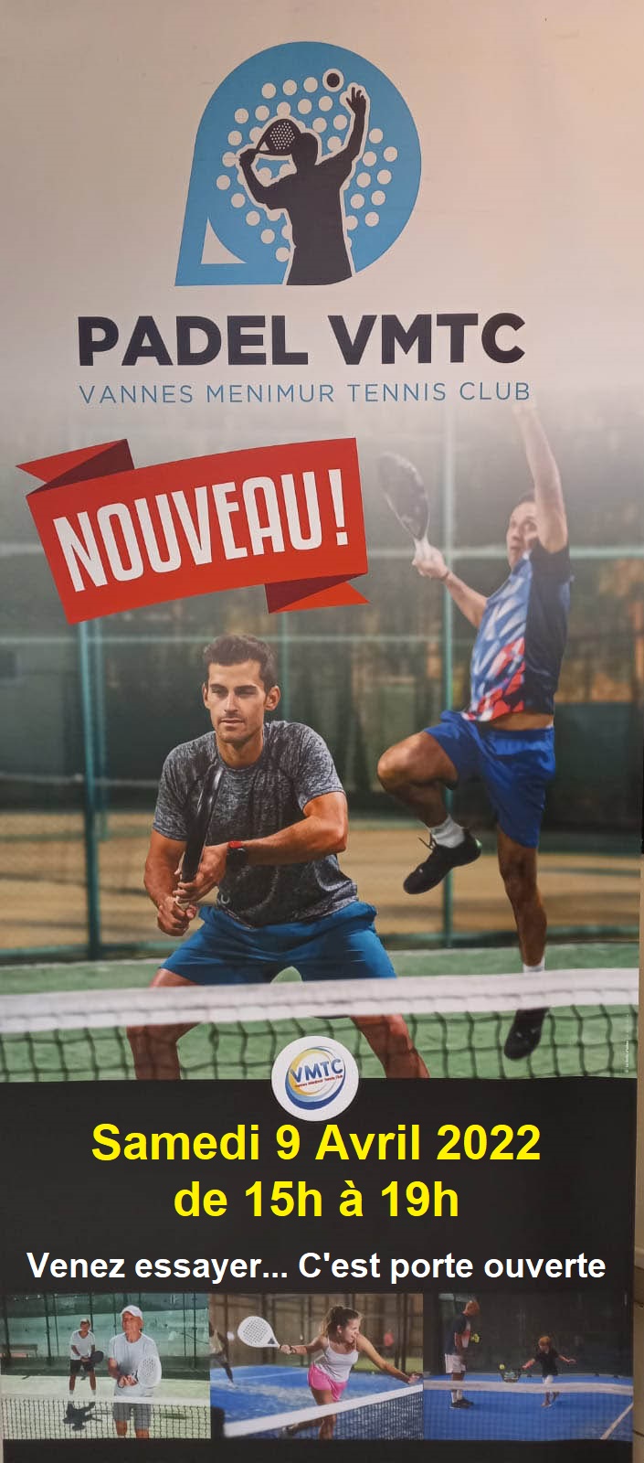 Portes ouvertes Padel et soupe Angevine