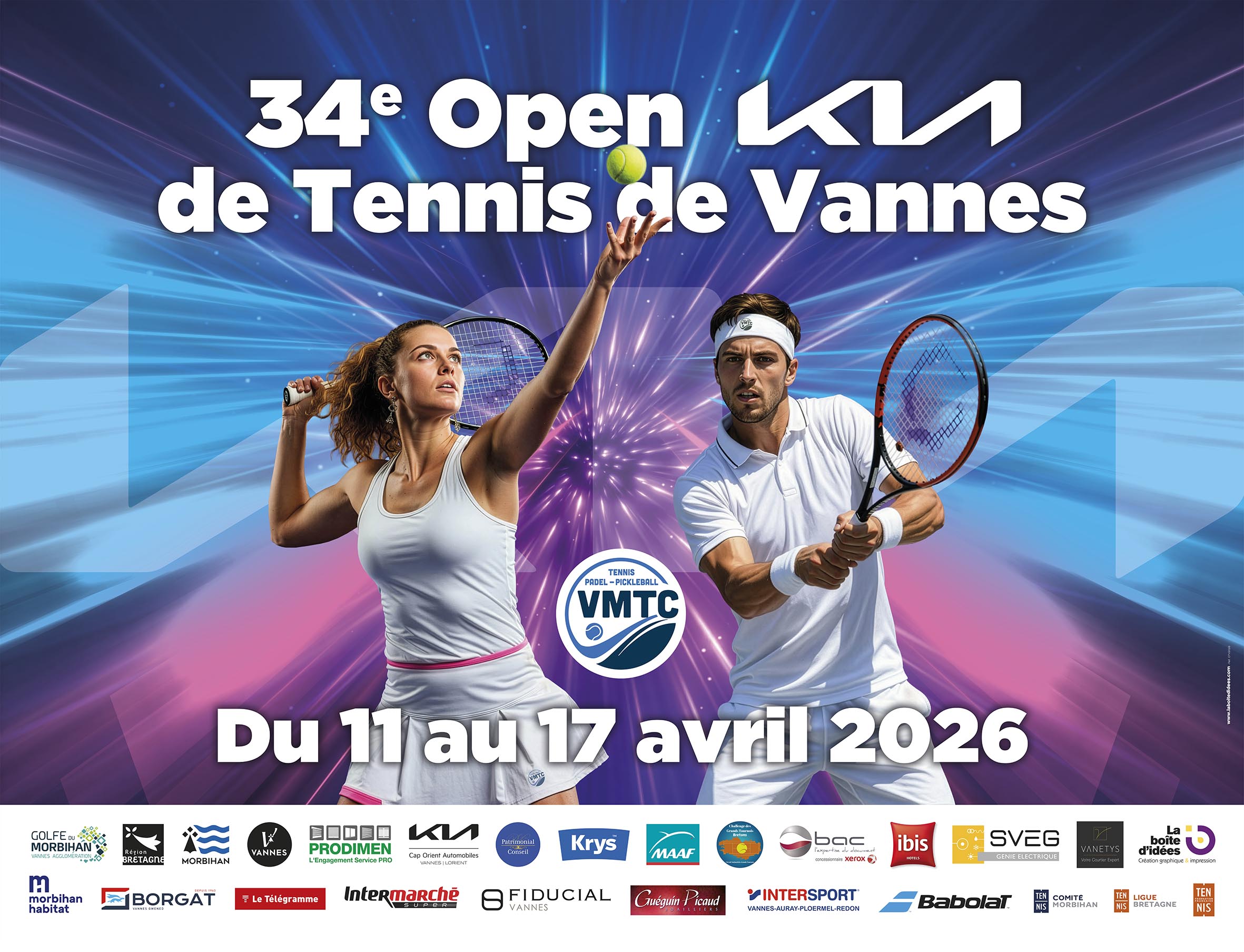 34ème OPEN KIA de Tennis de Vannes